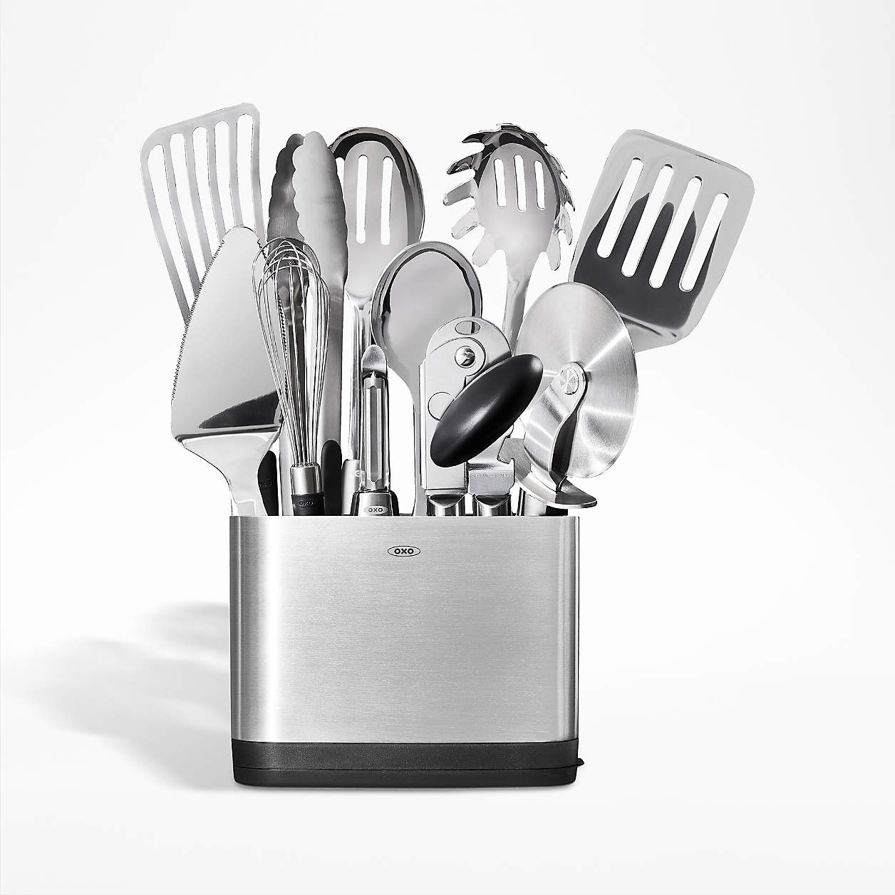 15-Piece Stainless Steel Utensil Set - Premium Kit
