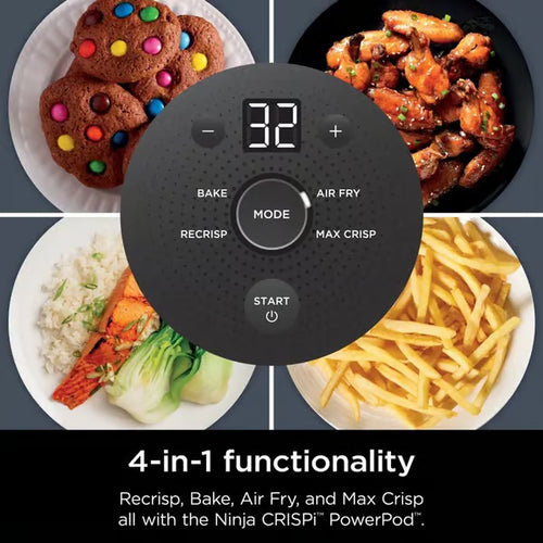 NINJA® Crispi® 4-in-1 Air Fryer Cook ‘N Store